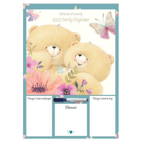 A3 Forever Friends Month-to-View Family Organiser 2021